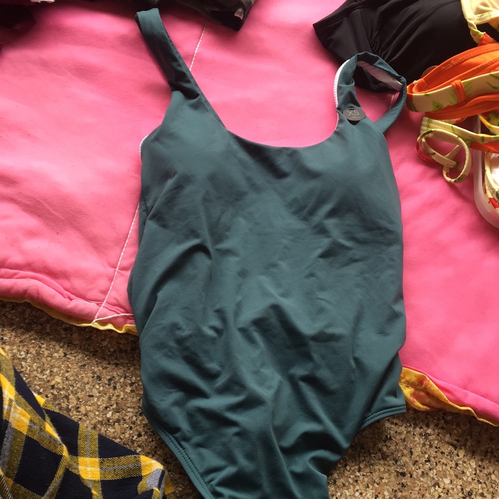 new teal bathing suit